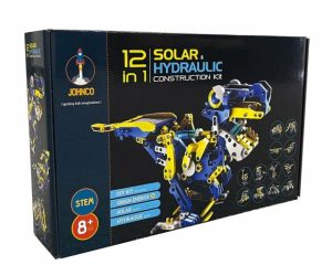 12 In 1 Solar And Hydraulic Construction Kit  |   Dinosaur Toys Dinosaur Toys Dinosaur Toys