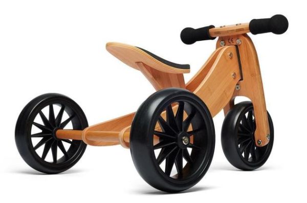 2-In-1 Tiny Tot Balance Bike – Bamboo  |   Wooden Toys Shop Wooden Toys