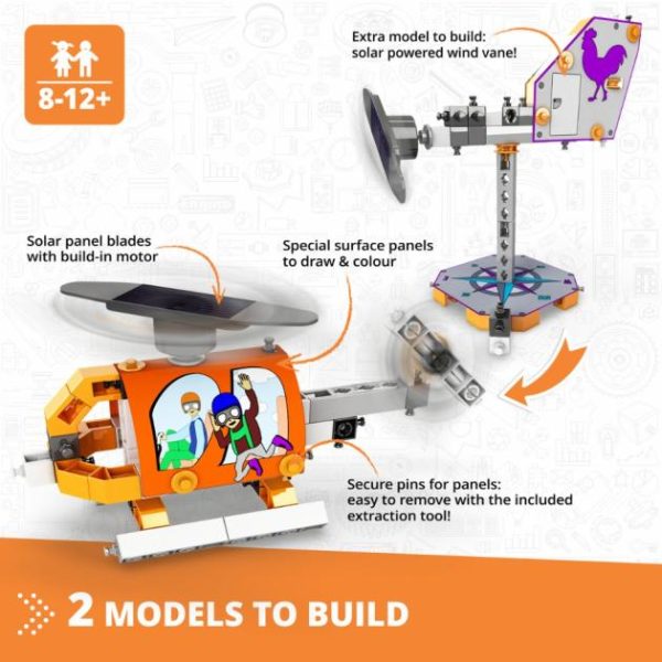 Academy Of Steam – Solar Helicopter  |   Building & Construction Toys Building & Construction Toys Building & Construction Toys