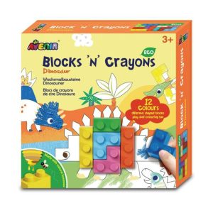 Blocks’N’Crayons – Dinosaurs  |   Art & Craft Toys Art & Craft Toys Art & Craft Toys