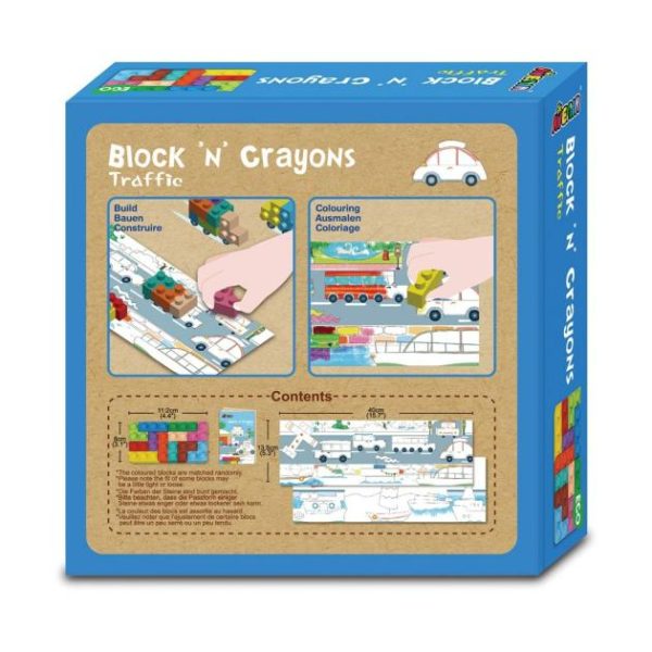 Blocks’N’Crayons – Traffic  |   Art & Craft Toys Art & Craft Toys Art & Craft Toys