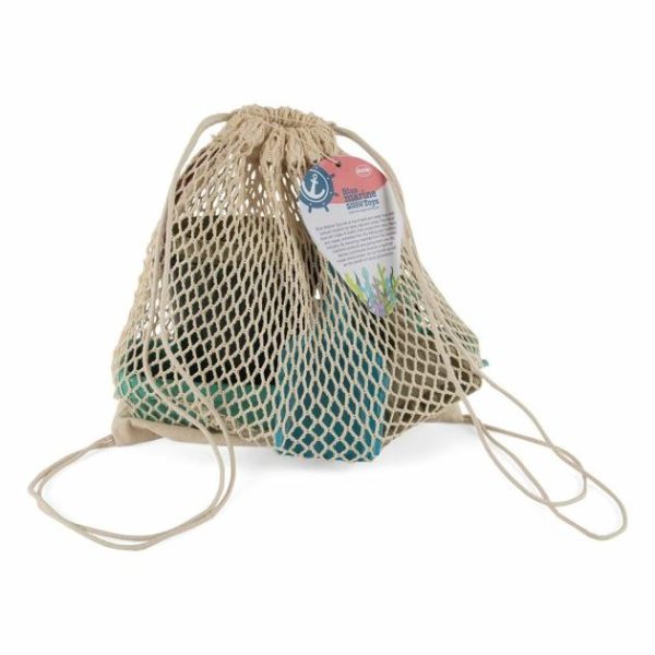 Blue Marine Toys – Boat & Sand Set With Cotton Net  |   Outdoor Toys Outdoor Toys Outdoor Toys