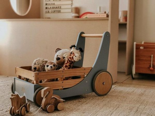 Cargo Walker – Slate Blue  |   Wooden Toys Shop Wooden Toys