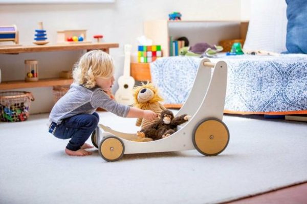 Cargo Walker – White  |   Push & Pull Along Toys Push & Pull Along Toys Push & Pull Along Toys