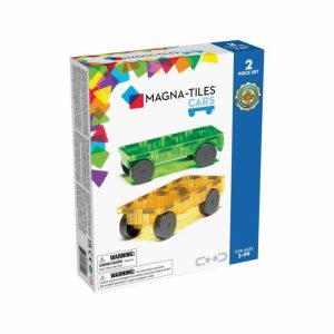 Cars – 2 Piece Expansion Set – Green & Yellow  |   Building & Construction Toys Building & Construction Toys Building & Construction Toys