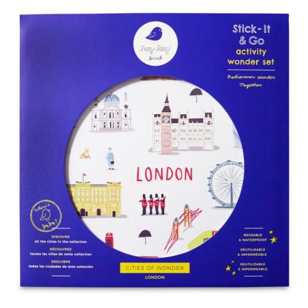 Cities Of Wonder Stick It & Go Activity Set – London  |   Art & Craft Toys Art & Craft Toys Art & Craft Toys