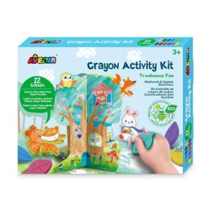 Crayon Activity Kit – Treehouse Fun  |   Art & Craft Toys Shop Art & Craft Toys