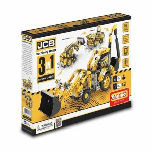 Creative Builder – Machinery Set – Backhoe Loader  |   Stem Toys Shop Stem Toys