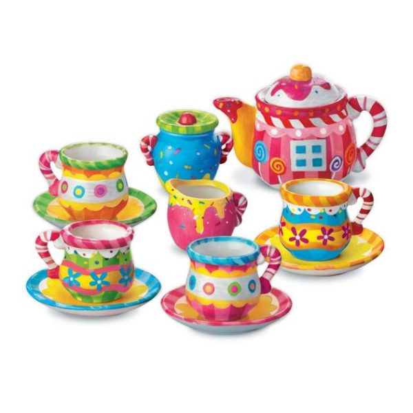 Creative Craft – Paint Your Own Mini Tea Set  |   Art & Craft Toys Art & Craft Toys Art & Craft Toys