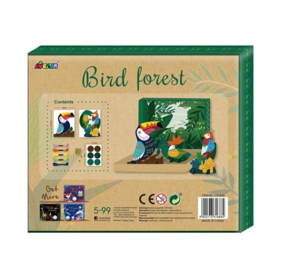 Cross Stitch – Bird Forest Box Set  |   Pocket Money Toys Pocket Money Toys Pocket Money Toys