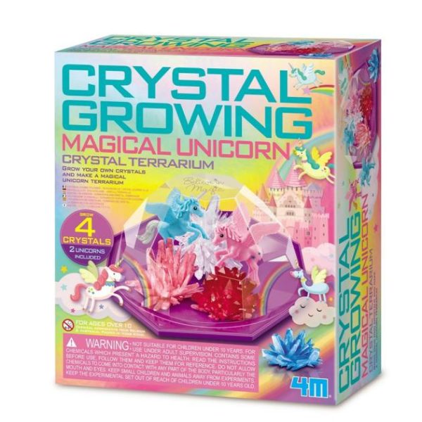 Crystal Growing – Magical Unicorn Crystal Terrarium  |   Unicorns Shop Unicorns