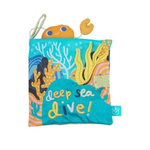 Deep Sea Dive Fabric Washable Bath Book  |   Educational & Learning Toys Educational & Learning Toys Educational & Learning Toys