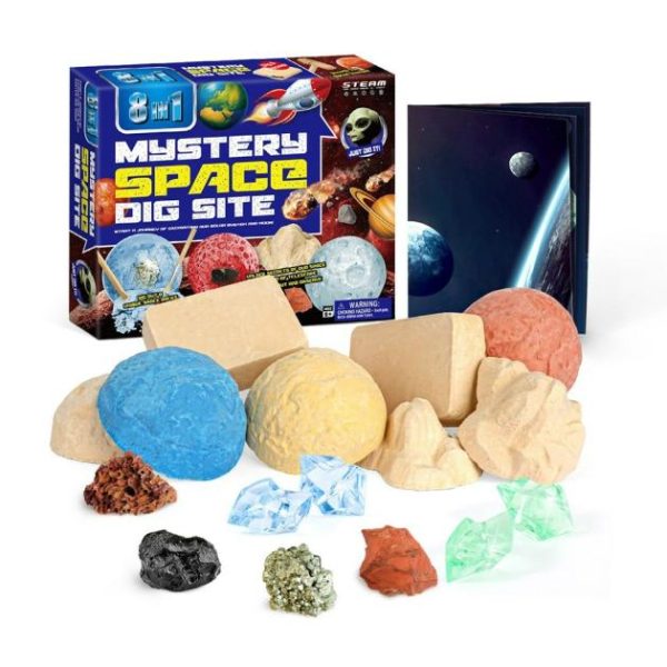 Dig Kit – 8-In-1 Mystery Space Dig Site  |   Stem Toys Shop Stem Toys