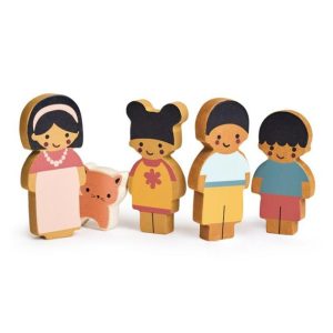 Doll Family With Cat  |   Wooden Toys Shop Wooden Toys