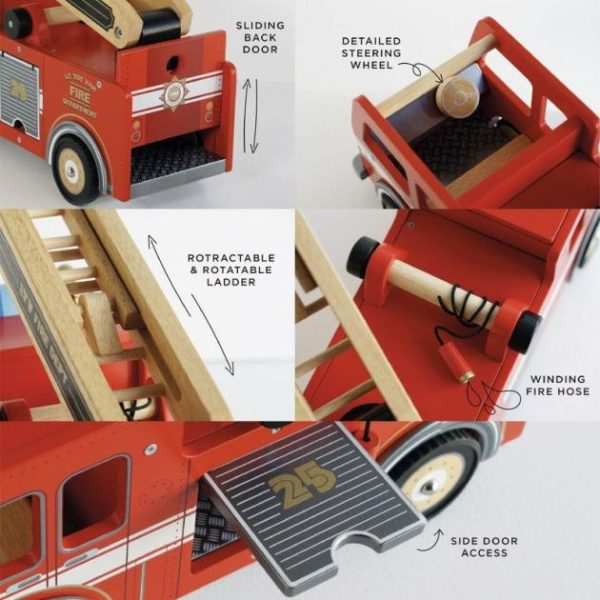 Fire Engine Set  |   Wooden Toys Shop Wooden Toys