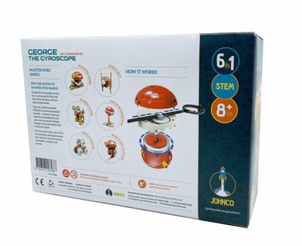 George The 6 In 1 Gyroscope Kit  |   Stem Toys Shop Stem Toys