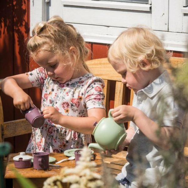 Green Garden – Tea Set – 16Pcs  |   Outdoor Toys Outdoor Toys Outdoor Toys