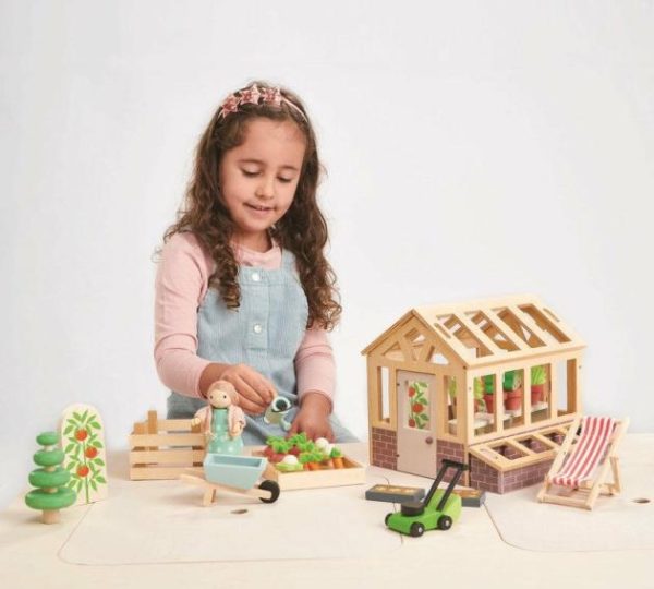 Greenhouse With Garden Set  |   Eco Toys Eco Toys Eco Toys