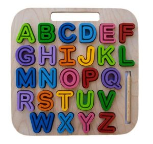 Handcarry Uppercase Abc Trace Puzzle  |   Eco Toys Eco Toys Eco Toys