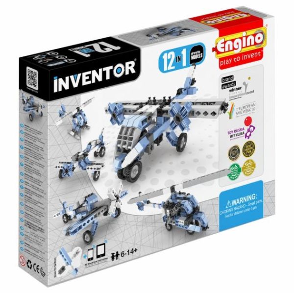 Inventor – Aircraft – 12 Models  |   Robotics & Coding Toys Robotics & Coding Toys Robotics & Coding Toys