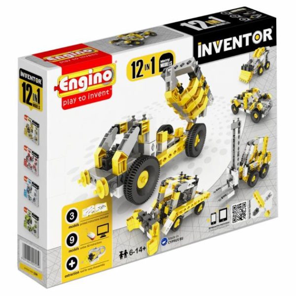 Inventor – Industrial – 12 Models  |   Robotics & Coding Toys Robotics & Coding Toys Robotics & Coding Toys