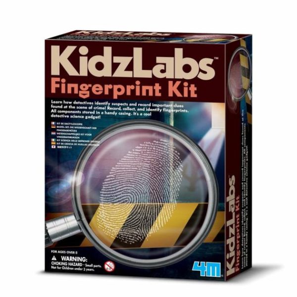 Kidzlabs – Detective Fingerprint Kit  |   Stem Toys Shop Stem Toys