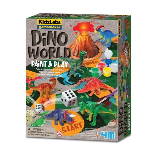 Kidzlabs Gamemaker – Dino World Paint & Play  |   Stem Toys Shop Stem Toys