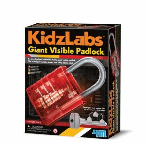 Kidzlabs – Giant Visible Padlock  |   Stem Toys Shop Stem Toys