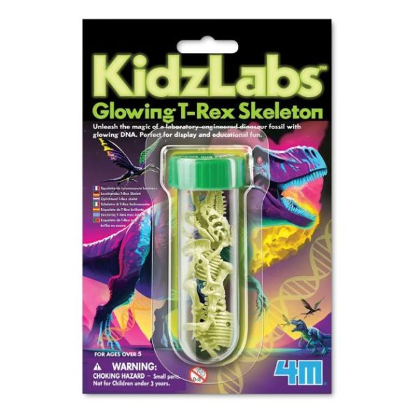 Kidzlabs – Glowing T-Rex Skeleton  |   Pocket Money Toys Pocket Money Toys Pocket Money Toys