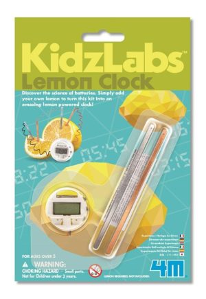 Kidzlabs – Lemon Clock  |   Pocket Money Toys Pocket Money Toys Pocket Money Toys