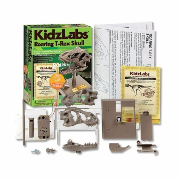 Kidzlabs – Roaring T-Rex Skull  |   Dinosaur Toys Dinosaur Toys Dinosaur Toys