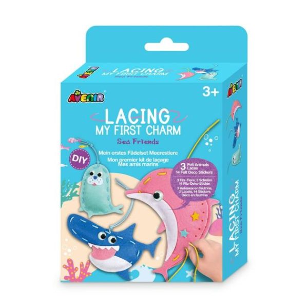 Lacing My First Charm – Sea Friends  |   Art & Craft Toys Art & Craft Toys Art & Craft Toys