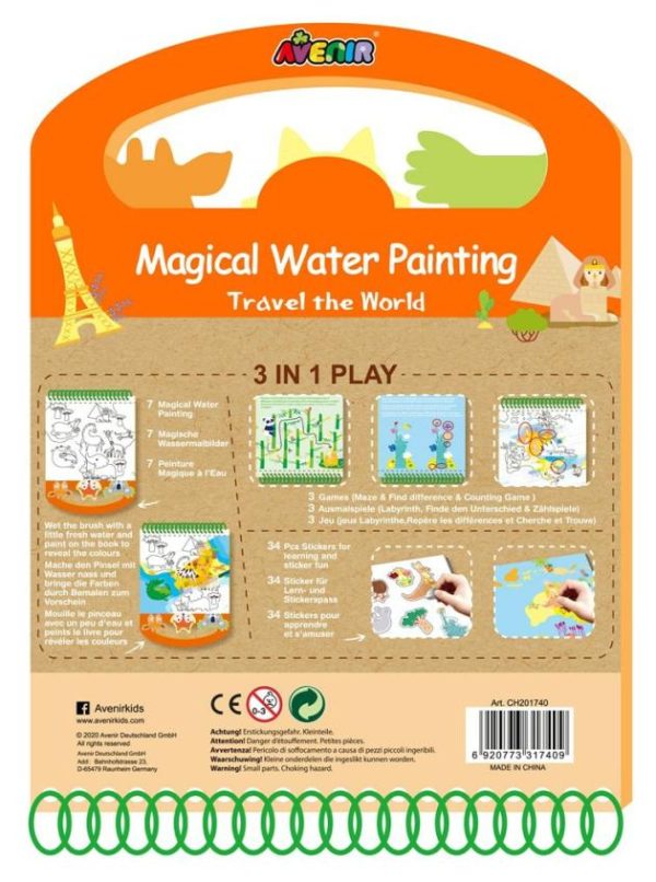 Magical Water Painting – Travel The World  |   Pocket Money Toys Pocket Money Toys Pocket Money Toys