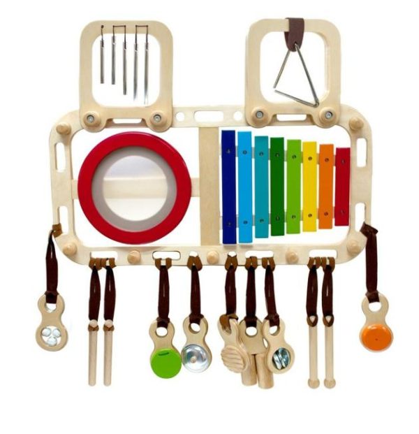 Melody Mix Wall Bench  |   Wooden Toys Shop Wooden Toys