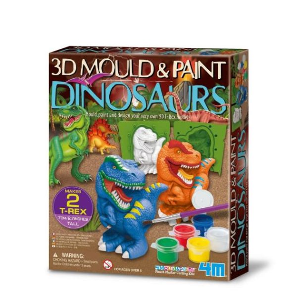 Mould & Paint – 3D Dinosaurs  |   Art & Craft Toys Art & Craft Toys Art & Craft Toys