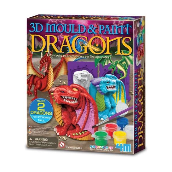 Mould & Paint – 3D Dragons  |   Art & Craft Toys Art & Craft Toys Art & Craft Toys