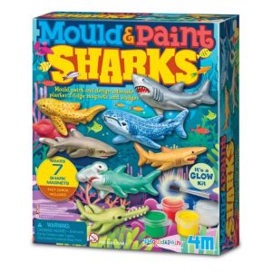 Mould & Paint – Sharks  |   Art & Craft Toys Art & Craft Toys Art & Craft Toys