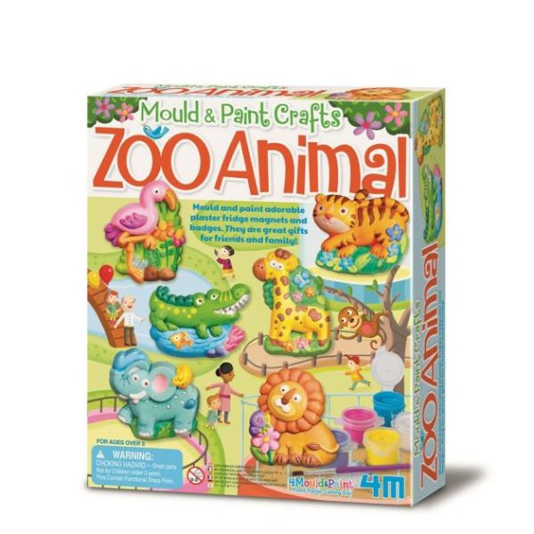 Mould & Paint – Zoo Animal  |   Art & Craft Toys Art & Craft Toys Art & Craft Toys