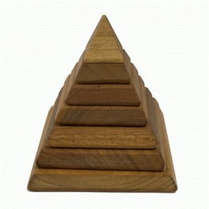 Natural Pyramid Stacker  |   Stack, Sort & Build Toys Shop Stack, Sort & Build Toys