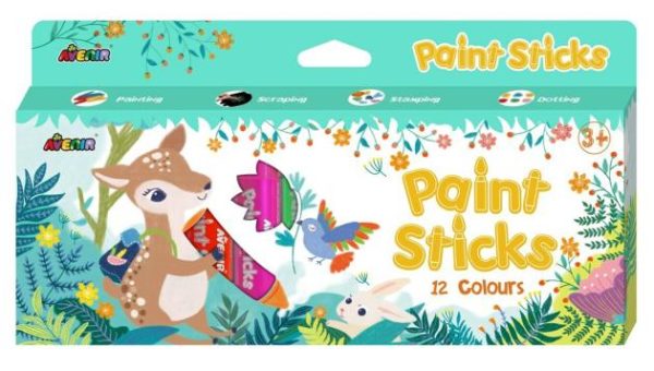 Paint Sticks – 12 Colours  |   Art & Craft Toys Art & Craft Toys Art & Craft Toys