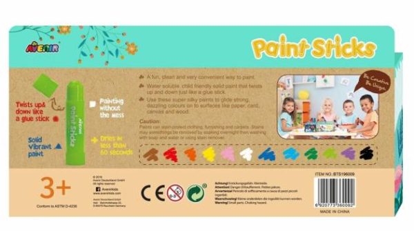 Paint Sticks – 12 Colours  |   Art & Craft Toys Art & Craft Toys Art & Craft Toys