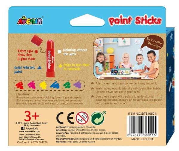 Paint Sticks – Metallic (6 Colours)  |   Art & Craft Toys Art & Craft Toys Art & Craft Toys