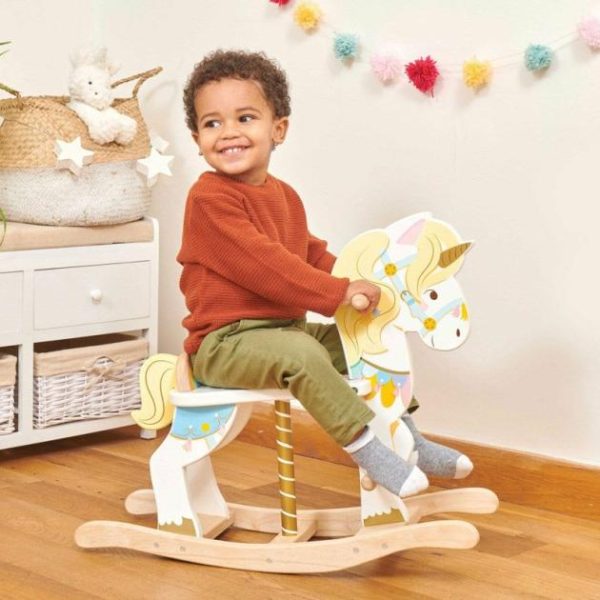 Petilou Rocking Unicorn  |   Wooden Toys Shop Wooden Toys