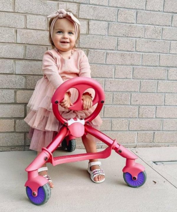 Pewi Push – Ride On/Walker – Pink  |   Ride On Toys Ride On Toys Ride On Toys