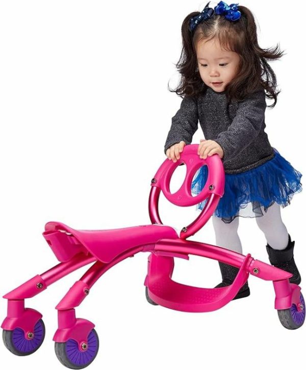 Pewi Push – Ride On/Walker – Pink  |   Ride On Toys Ride On Toys Ride On Toys