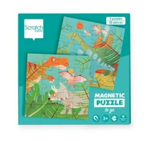 Puzzle – Magnetic Puzzle Book To Go – Dinosaurs  |   Puzzles Puzzles Puzzles