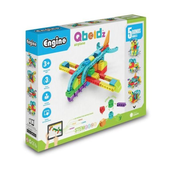 Qboidz – Airplane  |   Building & Construction Toys Building & Construction Toys Building & Construction Toys