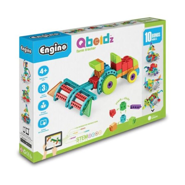 Qboidz – Farm Tractor  |   Stem Toys Shop Stem Toys