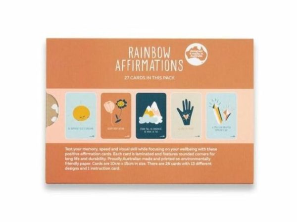 Rainbow Affirmations Snap And Memory Game  |   Eco Toys Eco Toys Eco Toys