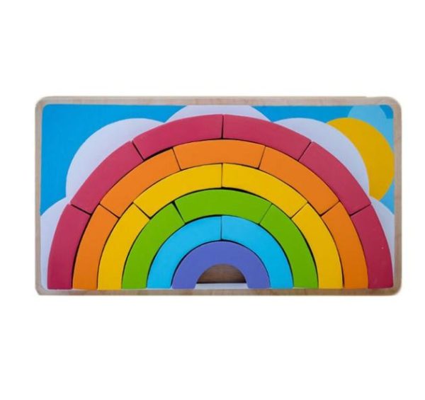 Rainbow Jigsaw Puzzle  |   Educational & Learning Toys Educational & Learning Toys Educational & Learning Toys